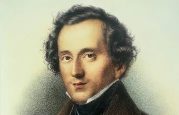 Pintura de Felix Mendelssohn-Bartholdy 