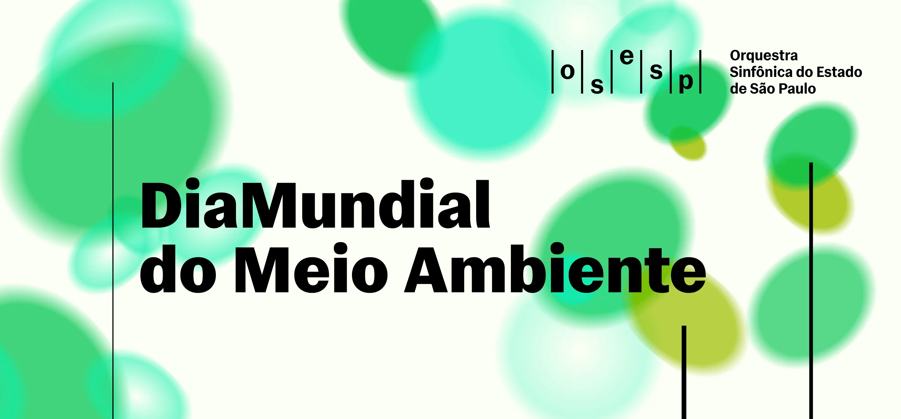 Os músicos da Orquestra estão no palco da Sala de Concertos. Eles vestem preto, seguram seus instrumentos, estão de pé recebendo os aplausos do público.