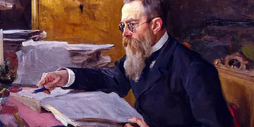 Foto de Nikolai Rimsky-Korsakov.