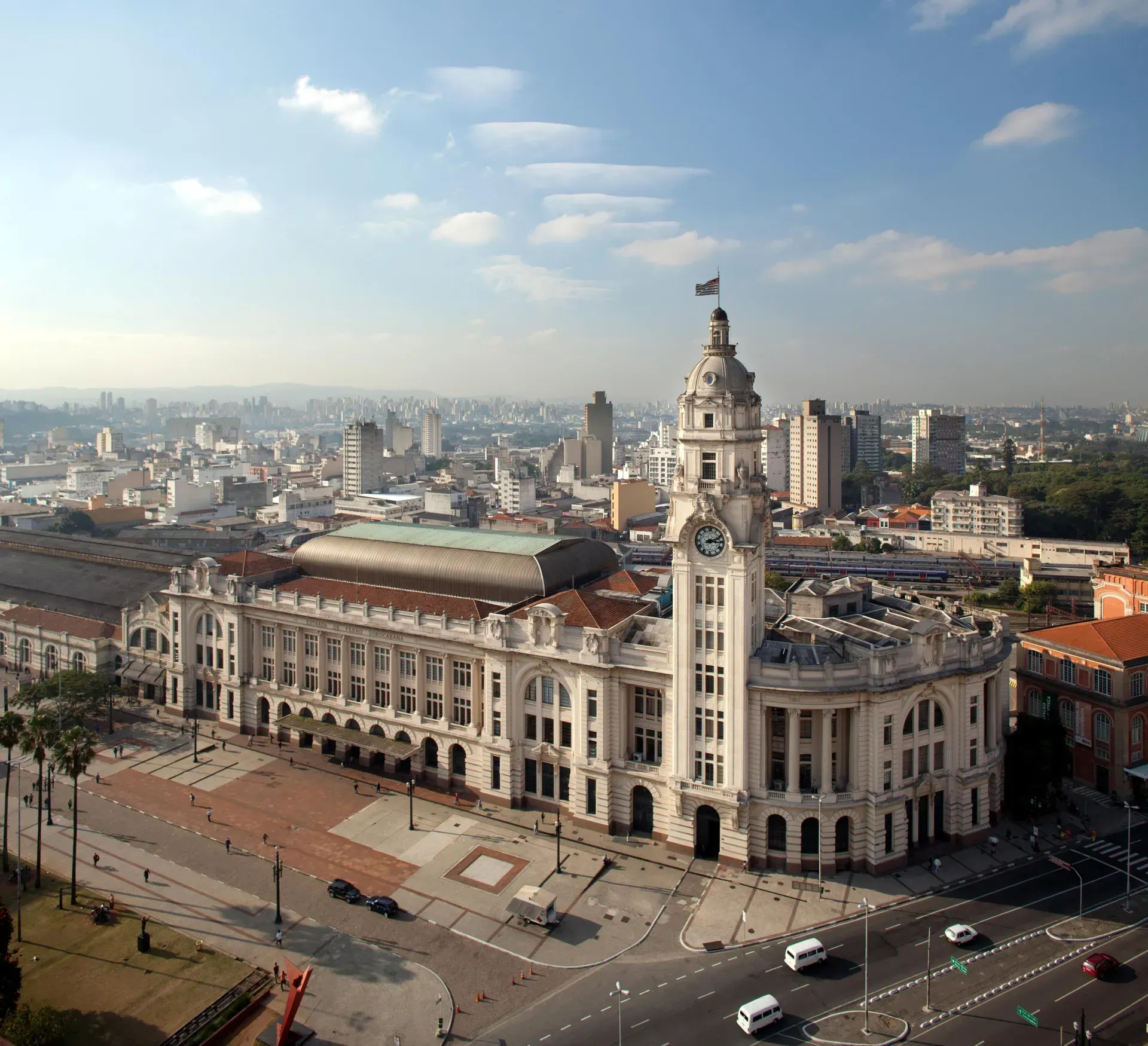 Vista externa da Sala São Paulo.