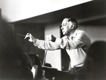 Maestro Eleazar de Carvalho.
