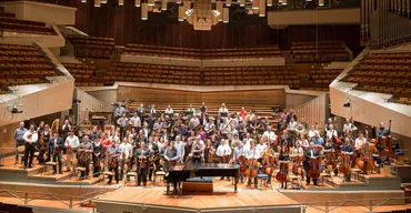 Músicos da Osesp na Philharmonie de Berlim.
