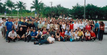 A Orquestra posa para foto nos Estados Unidos. Foto de Jefferson Collacico.