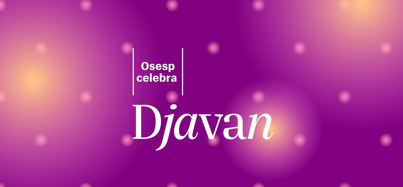 Flyer de Osesp celebra: Djavan
